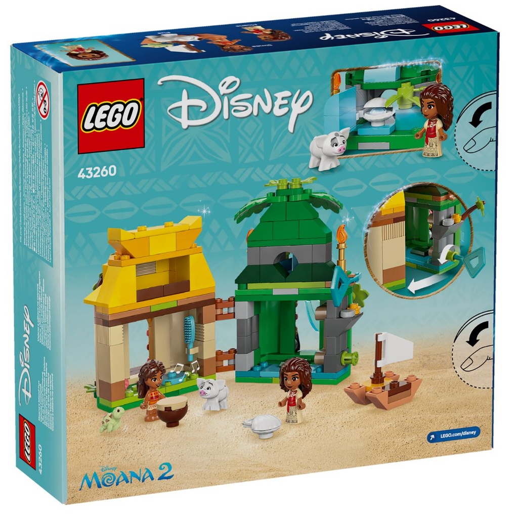 m LEGO 43260 Disney Moana's Island Fun | My Toy Shop
